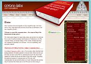 Screenshot des Corona-Blogs