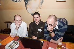 Foto auf dem 4. Webmontag Hannover